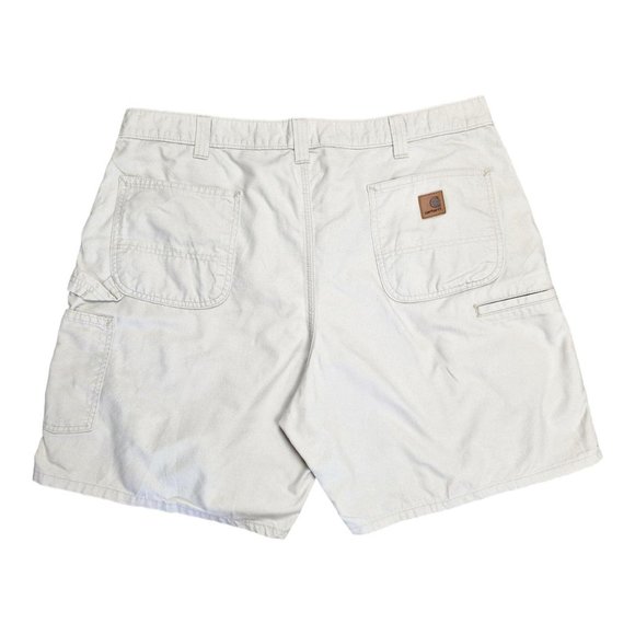 Carhartt Mens Cream Shorts - Picture 6 of 6